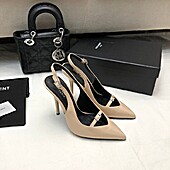 US$134.00 YSL 10.5cm High-heeled shoes for women #562458