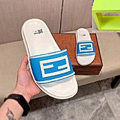 US$54.00 Fendi shoes for Fendi Slippers for men #563328