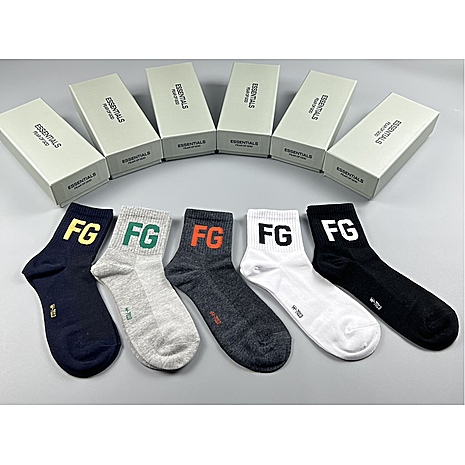 ESSENTIALS Socks 5pcs sets #566193 replica
