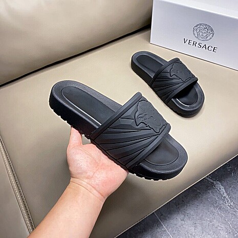 Versace shoes for versace Slippers for men #566324 replica