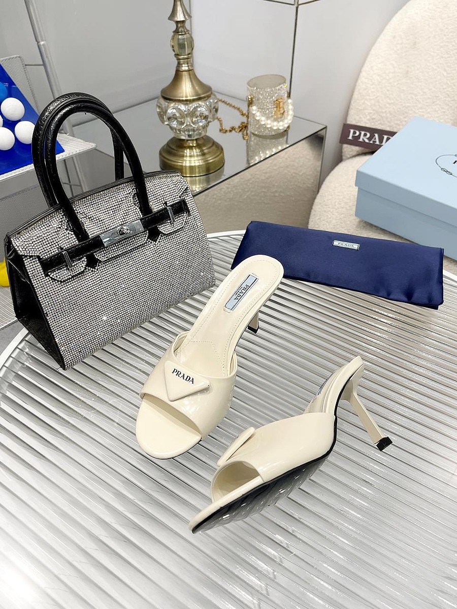 Prada 7.5cm High-heeled Shoes for women #565801 replica