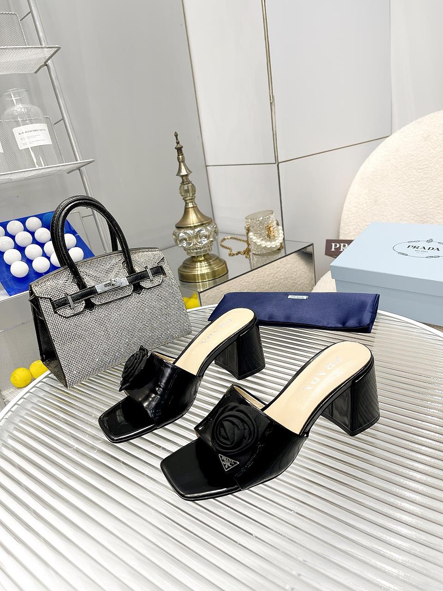 Prada 7.5cm High-heeled Shoes for women #565803 replica