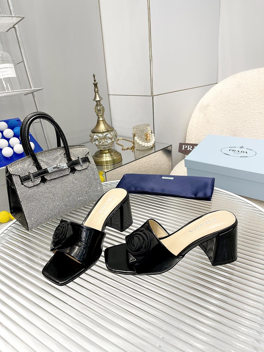 Prada 7.5cm High-heeled Shoes for women #565803 replica
