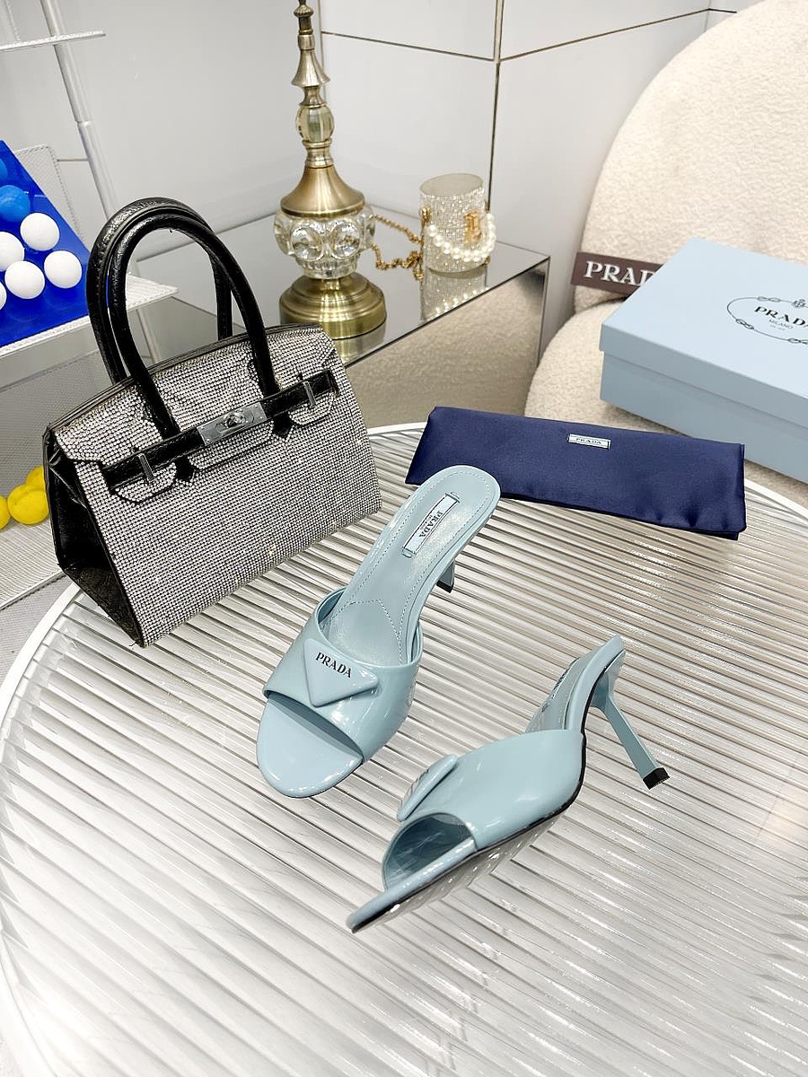 Prada 7.5cm High-heeled Shoes for women #565806 replica