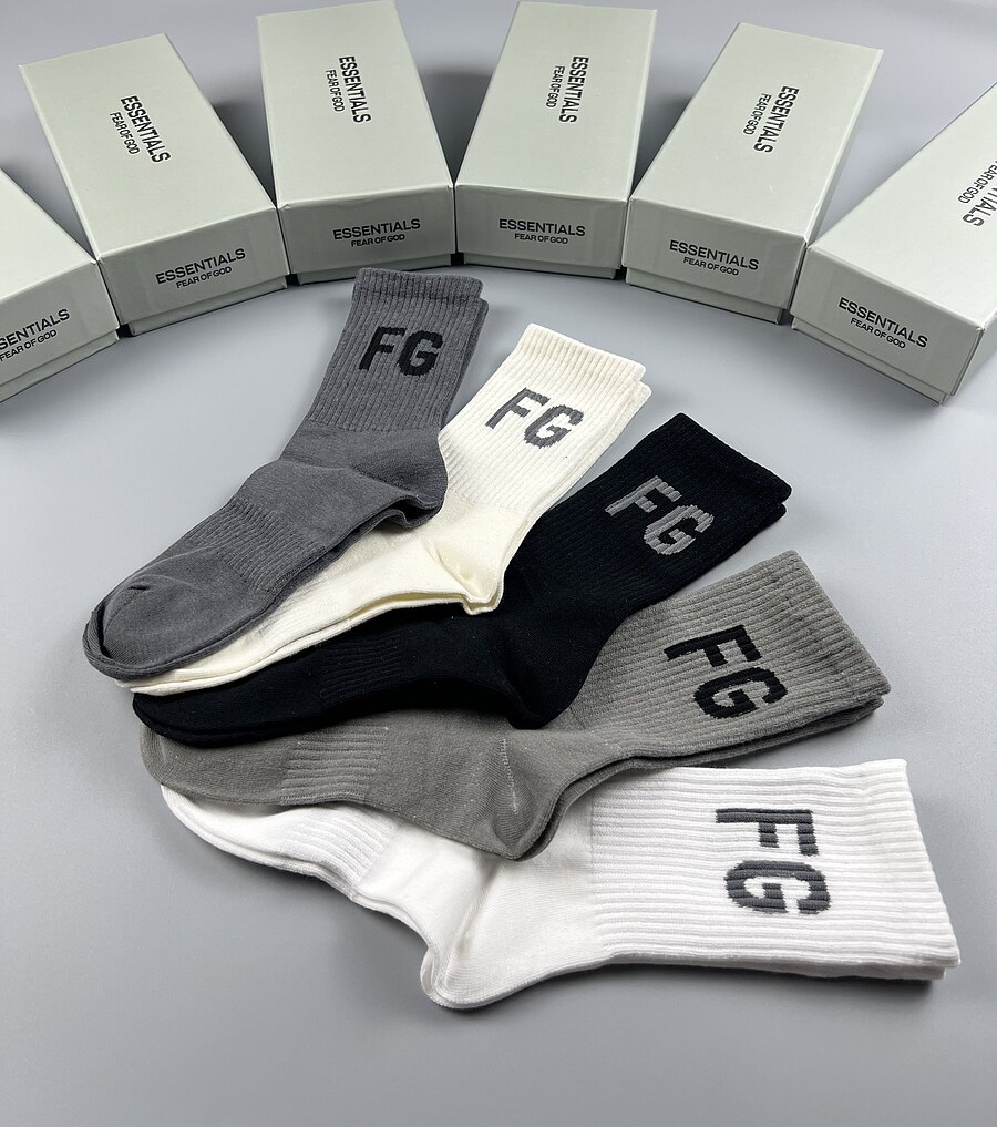 ESSENTIALS Socks 5pcs sets #566192 replica