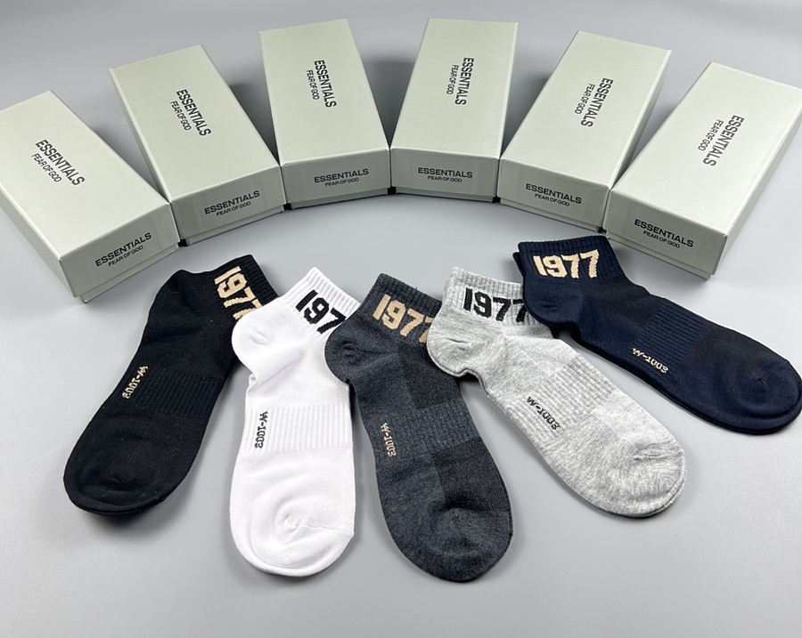 ESSENTIALS Socks 5pcs sets #566195 replica