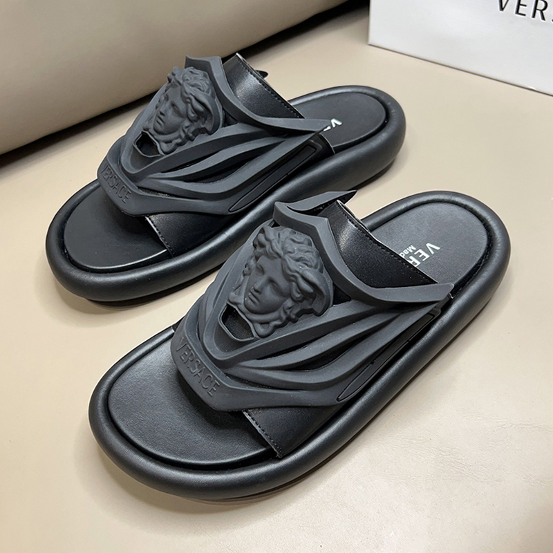 Versace shoes for versace Slippers for men #566317 replica