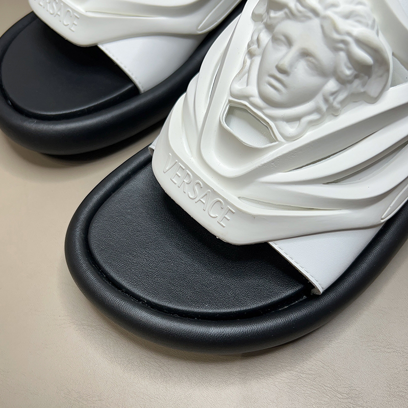 Versace shoes for versace Slippers for men #566319 replica