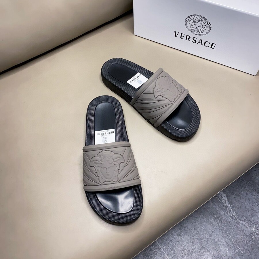 Versace shoes for versace Slippers for men #566321 replica
