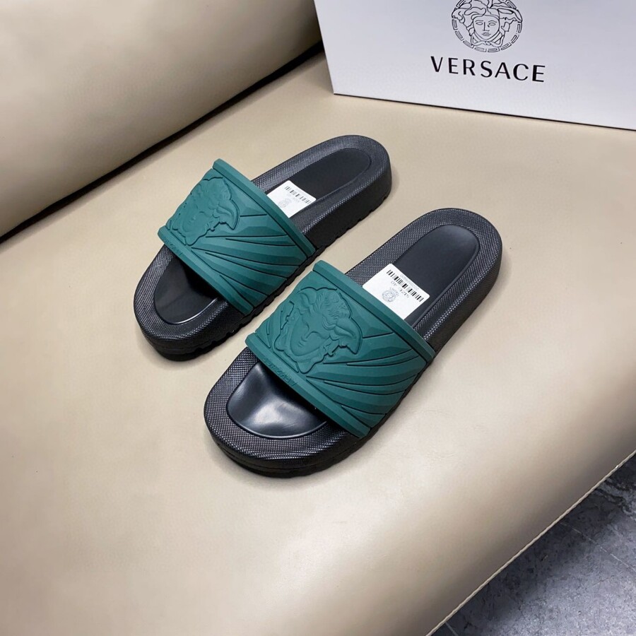 Versace shoes for versace Slippers for men #566323 replica