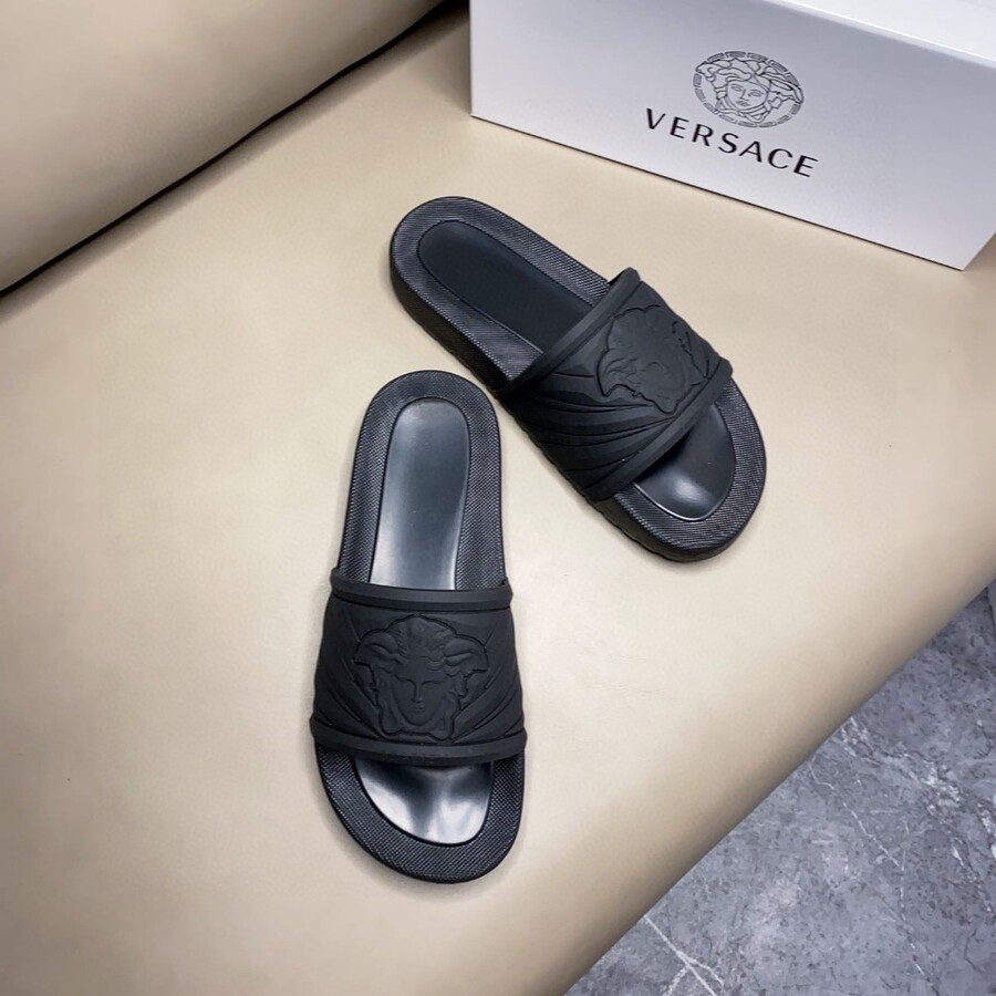 Versace shoes for versace Slippers for men #566324 replica