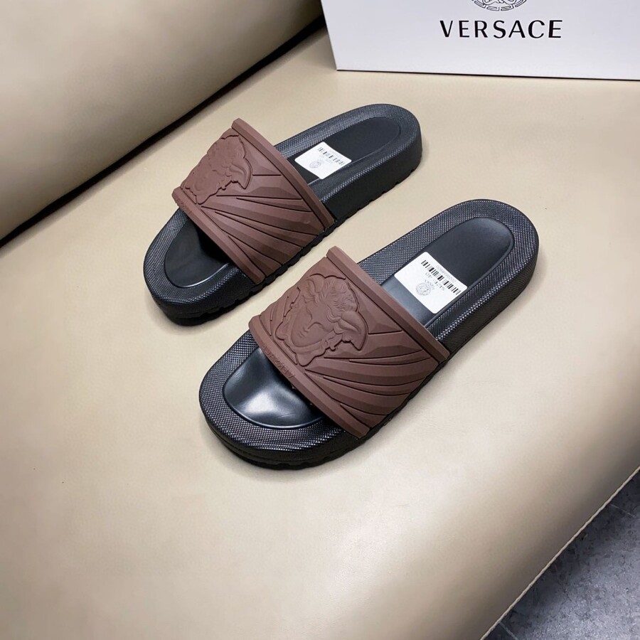 Versace shoes for versace Slippers for men #566325 replica