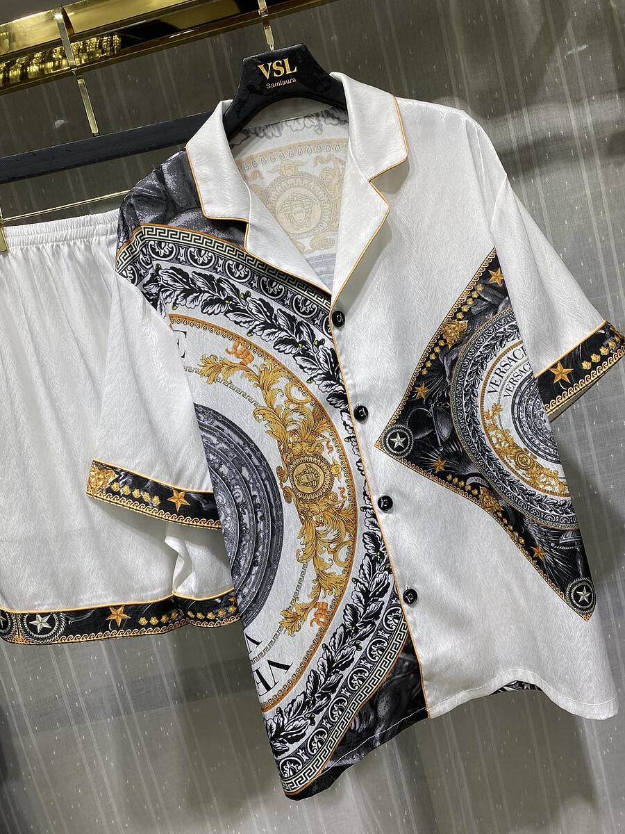 Versace Pajama Set for men #566329 replica