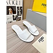 US$88.00 Fendi shoes for Fendi slippers for women #566198