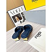 US$88.00 Fendi shoes for Fendi slippers for women #566201