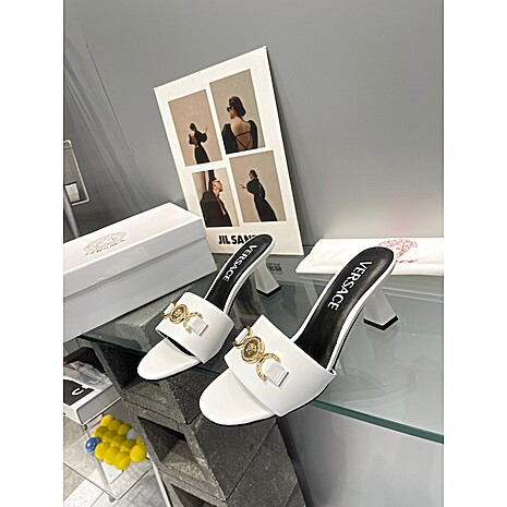 Versace 7.5cm High-heeled shoes for women #570539 replica