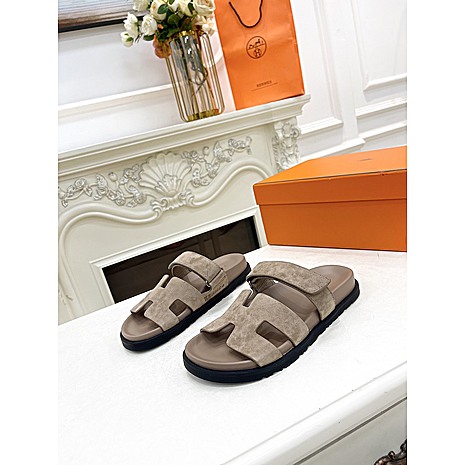 HERMES Shoes for HERMES slippers for women #573961 replica