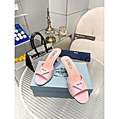 US$69.00 Prada 7.5cm High-heeled shoes for women #569886