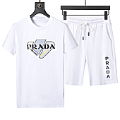 US$42.00 Prada Tracksuits for Prada Short Tracksuits for men #570780