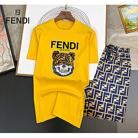 Fendi Tracksuits for Fendi Short Tracksuits for men #574409 replica