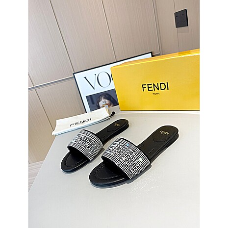 Fendi shoes for Fendi slippers for women #575577 replica