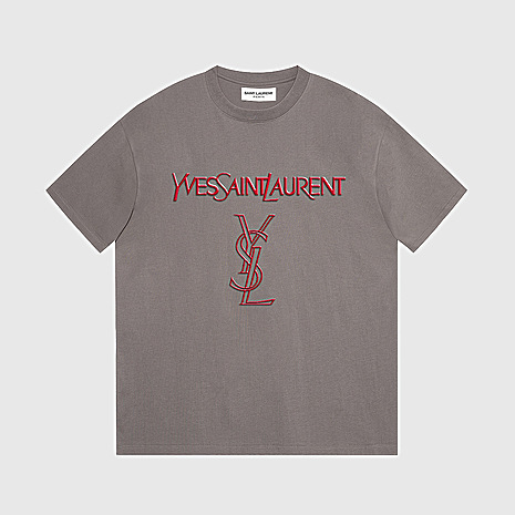 YSL T-Shirts for MEN #575951 replica