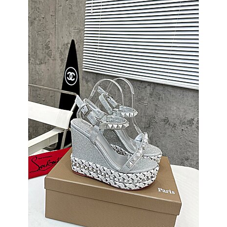 christian louboutin 12cm High-heeled shoes for women #576032 replica