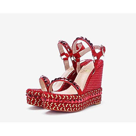 christian louboutin 12cm High-heeled shoes for women #576043 replica