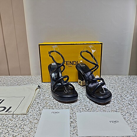 Fendi  9cm High-heeled shoes for women #576258 replica