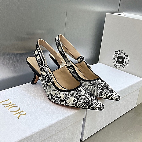 Dior 6.5cm High-heeled shoes for women #576418 replica