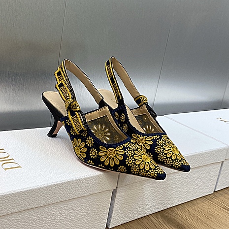 Dior 6.5cm High-heeled shoes for women #576453 replica