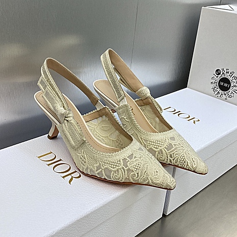 Dior 6.5cm High-heeled shoes for women #576459 replica