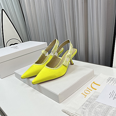 Dior 6.5cm High-heeled shoes for women #576465 replica