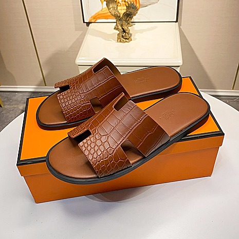 HERMES Shoes for Men's HERMES Slippers #576620 replica