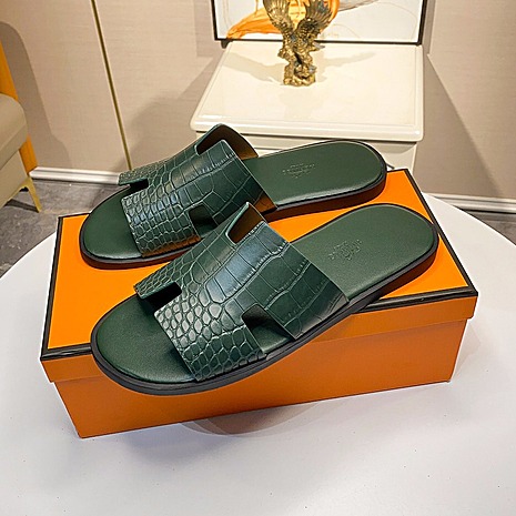 HERMES Shoes for Men's HERMES Slippers #576624 replica