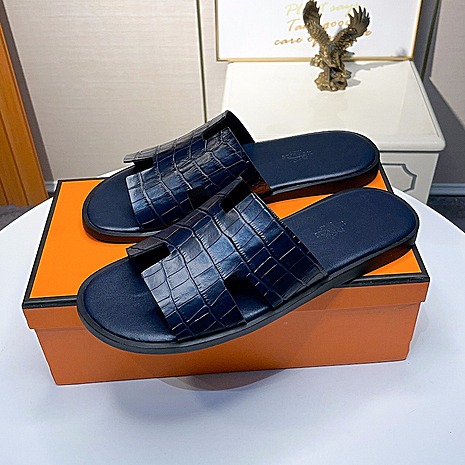 HERMES Shoes for Men's HERMES Slippers #576626 replica