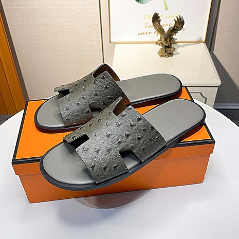 HERMES Shoes for Men's HERMES Slippers #576636 replica