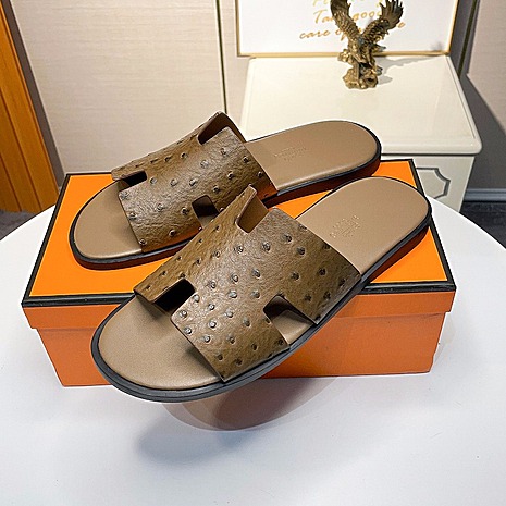 HERMES Shoes for Men's HERMES Slippers #576642 replica