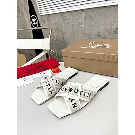 Christian Louboutin Shoes for Christian Louboutin Slippers for women #576895 replica