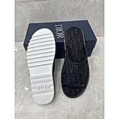 US$73.00 Dior Shoes for Dior Slippers for men #574050