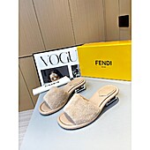 US$77.00 Fendi shoes for Fendi slippers for women #574979