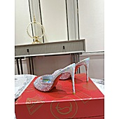 US$149.00 Christian Louboutin 10cm High-heeled shoes for women #576064
