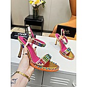 US$103.00 D&G 9.5cm High-heeled shoes for women #576109