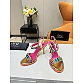 US$103.00 D&G 9.5cm High-heeled shoes for women #576109