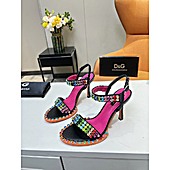US$103.00 D&G 9.5cm High-heeled shoes for women #576110