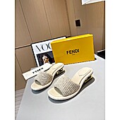 US$77.00 Fendi shoes for Fendi slippers for women #576253