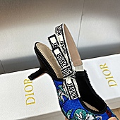 US$111.00 Dior 6.5cm High-heeled shoes for women #576416
