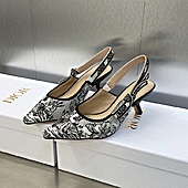 US$111.00 Dior 6.5cm High-heeled shoes for women #576417