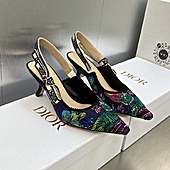 US$111.00 Dior 6.5cm High-heeled shoes for women #576419