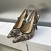US$111.00 Dior 9.5cm High-heeled shoes for women #576425